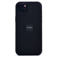 Чехол для Apple iPhone 15 Plus силиконовый Soft Touch <черный> (премиум) ― Spb.OnlineBazar.su