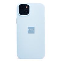 Чехол для Apple iPhone 15 Plus силиконовый Soft Touch <пастельно-синий> (премиум) ― Spb.OnlineBazar.su