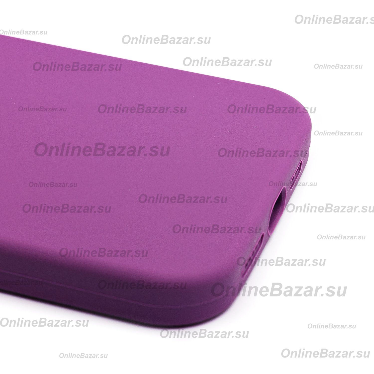 Чехол для Apple iPhone 15 Plus силиконовый Soft Touch <фиолетовый> (премиум) ― Spb.OnlineBazar.su