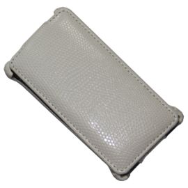 Чехол для Sony MT27 (Xperia Sola) флип змея №1 <белый>