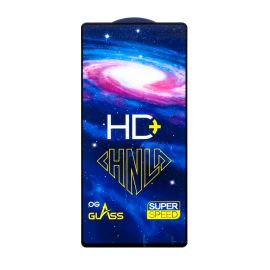 Защитное стекло для Google Pixel 7 (2.5D/полная наклейка) <черный>