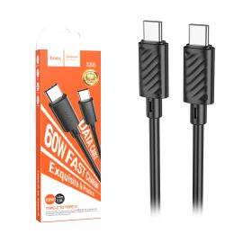 Кабель USB-C Type-C Hoco X88 <черный>