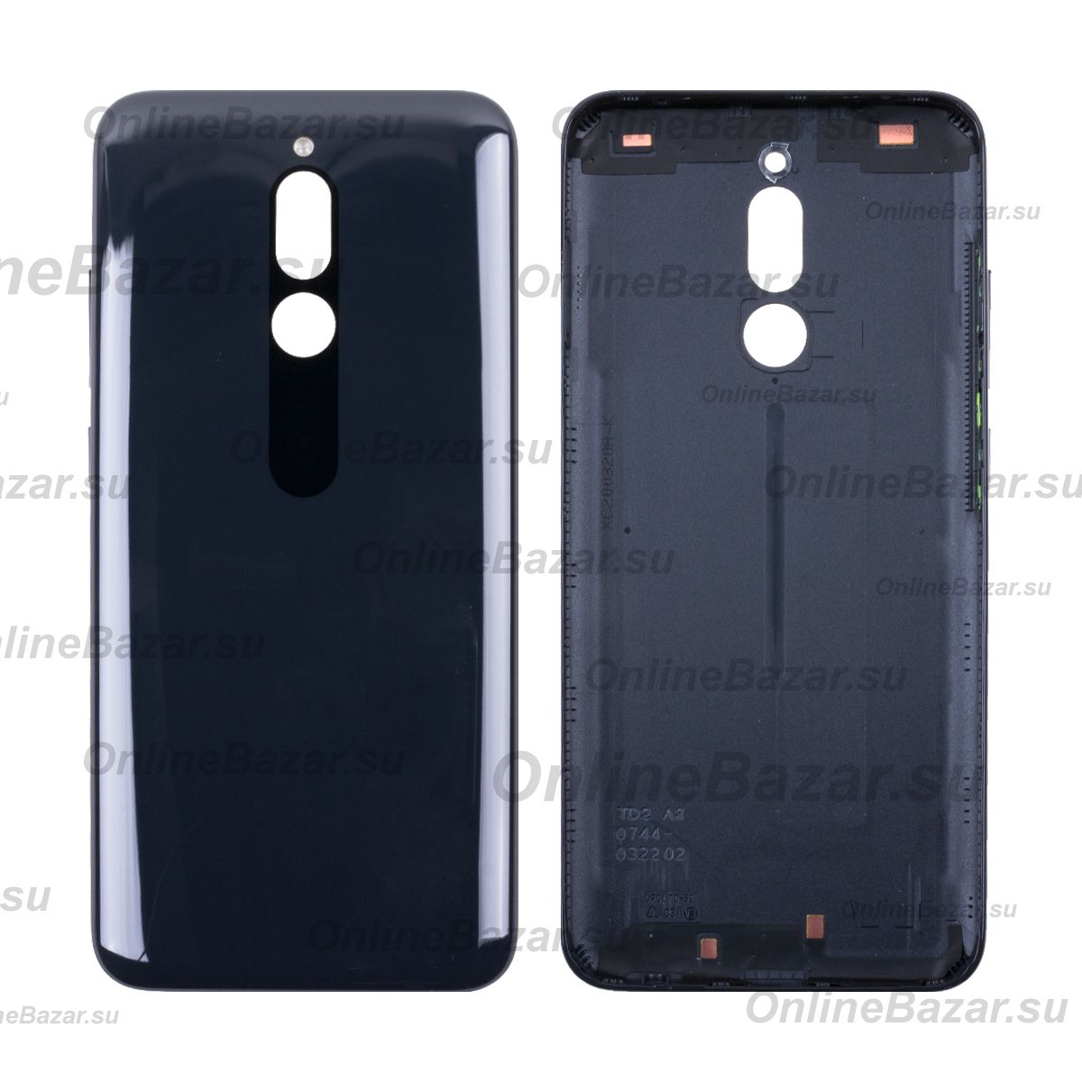 Задняя крышка для Xiaomi M1908C3KG <черный> (премиум) ― Spb.OnlineBazar.su