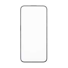 Защитное стекло для Apple iPhone 15 Pro Max (2,5D/с сеткой динамика) <черный>