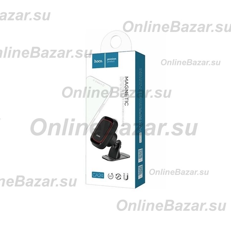 Автомобильный держатель Hoco CA24 <черный> ― Spb.OnlineBazar.su
