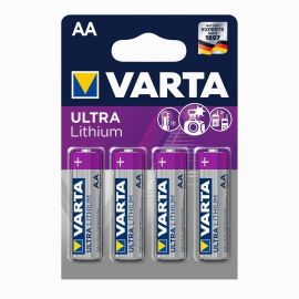 Аккумулятор AA Varta ULTRA Lithium FR6 (упаковка 4 шт.)
