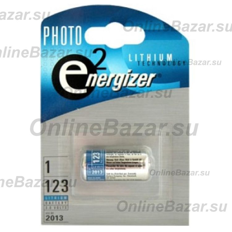 Батарейка 123A Energizer CR123A ― Spb.OnlineBazar.su