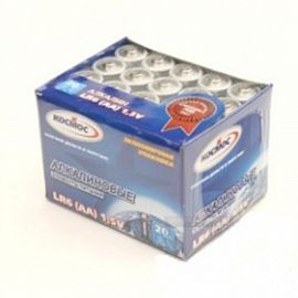 Батарейка AA Космос LR6 (упаковка 20 шт.)