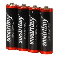 Батарейка AA Smart Buy R6 (упаковка 4 шт.) ― Spb.OnlineBazar.su