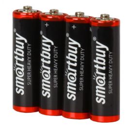 Батарейка AA Smart Buy R6 (упаковка 4 шт.)