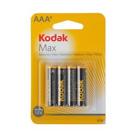 Батарейка AAA Kodak LR03 MAX (упаковка 4 шт.)