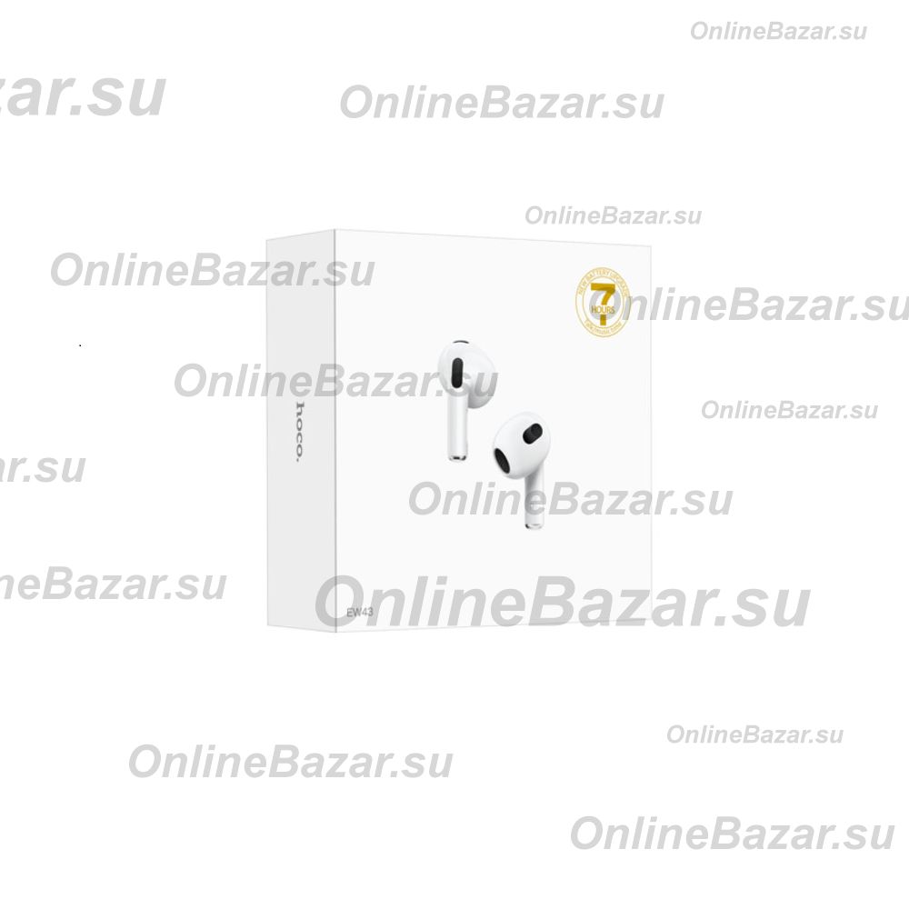 Беспроводные bluetooth наушники Hoco EW43 <белый> ― Spb.OnlineBazar.su