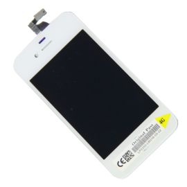 Дисплей для Apple iPhone 4 модуль в сборе с тачскрином <белый>