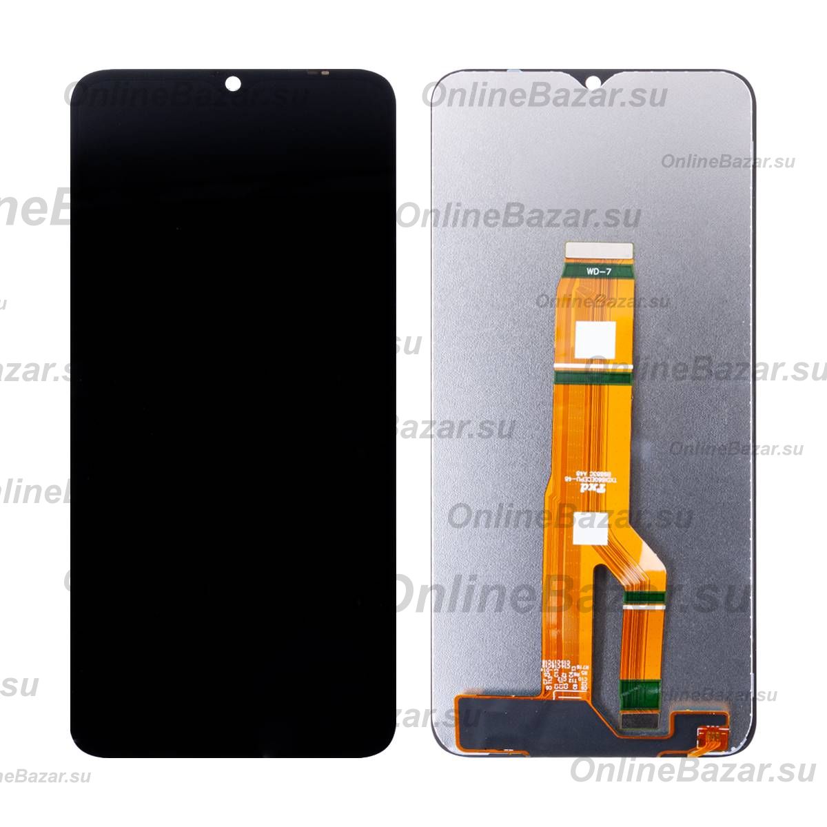 Дисплей для Honor X6a (WDY-LX1) в сборе с тачскрином <черный> ― Spb.OnlineBazar.su