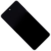 Дисплей для Infinix Hot 40i (X6528B) модуль в сборе с тачскрином <черный> (оригинал) ― Spb.OnlineBazar.su