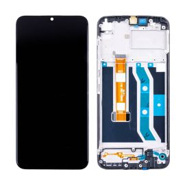 Дисплей для Realme RMX3263 модуль в сборе с тачскрином <черный> (оригинал)