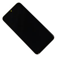 Дисплей для Samsung SM-M015F (Galaxy M01) модуль в сборе с тачскрином (широкий разъем шлейфа) <черный> (оригинал SP) ― Spb.OnlineBazar.su