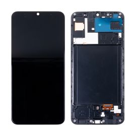 Дисплей для Samsung SM-A307F (Galaxy A30s) модуль в сборе с тачскрином (OLED) <черный>