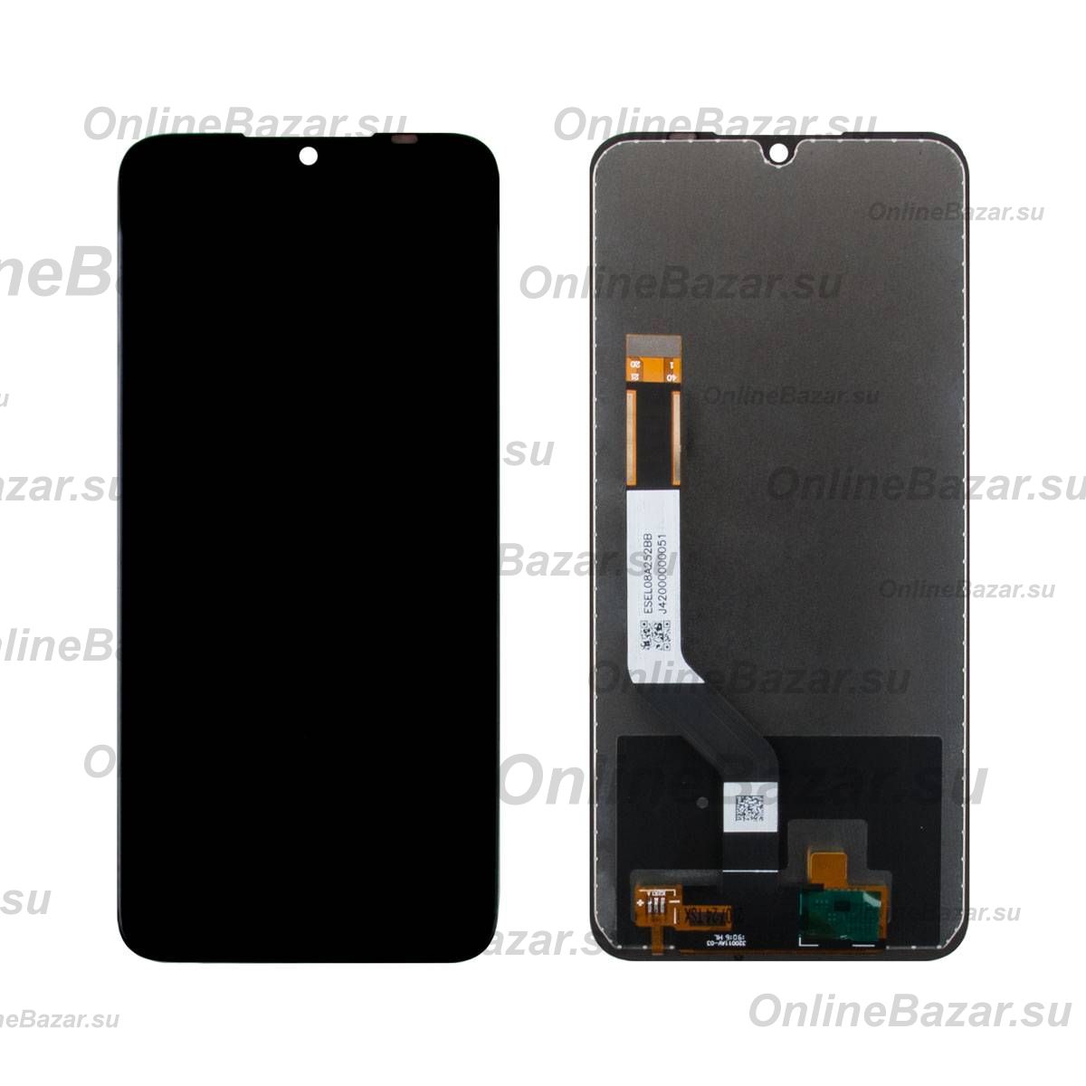 Дисплей для Xiaomi Redmi Note 7 в сборе с тачскрином <черный> ― Spb.OnlineBazar.su