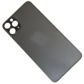 Задняя крышка для Apple iPhone 11 Pro Max (широкий вырез под камеру) <космос серый>