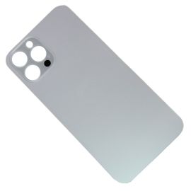 Задняя крышка для Apple iPhone 12 Pro Max (широкий вырез под камеру) <белый>