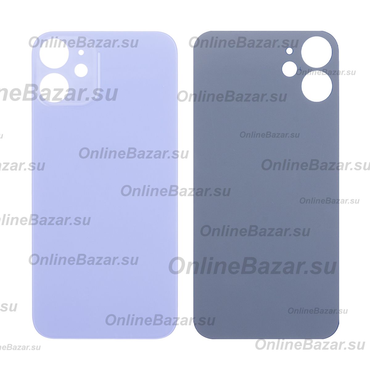 Задняя крышка для Apple iPhone 12 mini (широкий вырез под камеру) <фиолетовый> (оригинал) ― Spb.OnlineBazar.su
