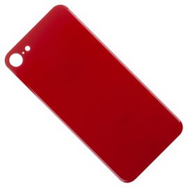 Задняя крышка для Apple iPhone 8 (широкий вырез под камеру) <красный> (оригинал)