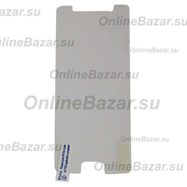 Защитная пленка для Samsung SM-G925F (Galaxy S6 Edge) (прозрачная) ― Spb.OnlineBazar.su