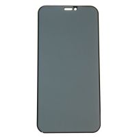 Защитное стекло для Apple iPhone 12 mini (закаленное, полное покрытие, антишпион) <черный> ― Spb.OnlineBazar.su