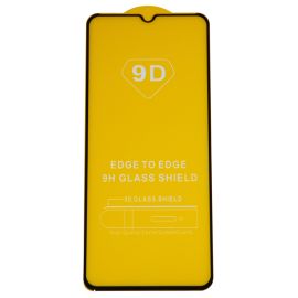 Защитное стекло для Realme Narzo 50A (2.5D/полная наклейка) <черный>