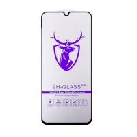 Защитное стекло для Samsung SM-A146B (Galaxy A14 5G) (2,5D/закаленное, полная наклейка) <черный> в блистере ― Spb.OnlineBazar.su