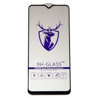 Защитное стекло для Samsung SM-A207F (Galaxy A20s) (2.5D/закаленное, полная наклейка) <черный> в блистере ― Spb.OnlineBazar.su