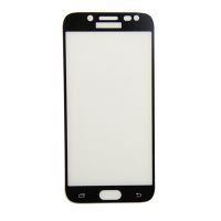 Защитное стекло для Samsung SM-J530F (Galaxy J5 2017) (2,5D/полная наклейка) <черный> ― Spb.OnlineBazar.su