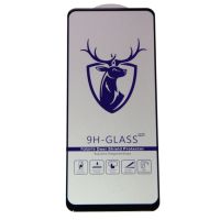 Защитное стекло для Tecno Pova Neo 3 (LH6n) (2.5D/закаленное, полная наклейка) <черный> в блистере ― Spb.OnlineBazar.su