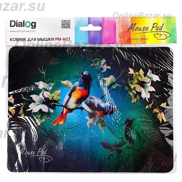 Коврик для компьютерной мыши Dialog PM-H17 Bird ― Spb.OnlineBazar.su