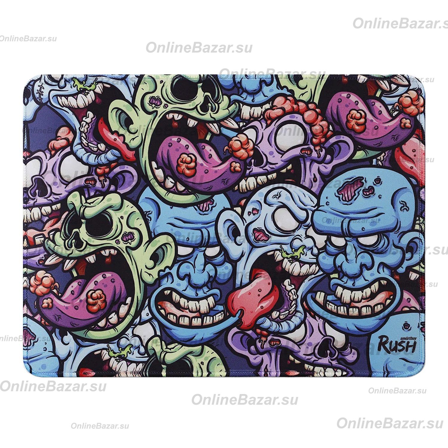 Коврик для компьютерной мыши Smart Buy SBMP-11G-ZM RUSH ZombyzZz M ― Spb.OnlineBazar.su