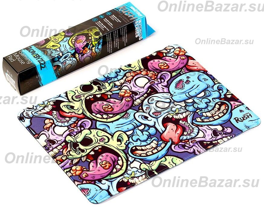 Коврик для компьютерной мыши Smart Buy SBMP-11G-ZM RUSH ZombyzZz M ― Spb.OnlineBazar.su