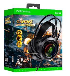 Компьютерная гарнитура Borofone BO103 Surpass <черный>