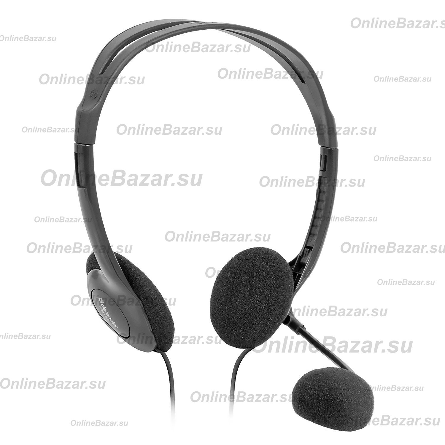 Компьютерная гарнитура Defender HN-102 Aura <черный> ― Spb.OnlineBazar.su