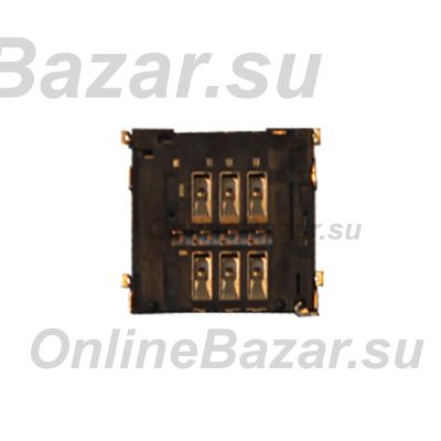 Разъем sim-карты для Lenovo K900 IdeaPhone в сборе ― Spb.OnlineBazar.su