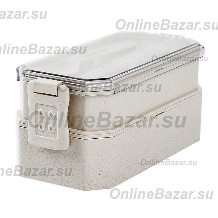 Ланч бокс LU-02 <бежевый> ― Spb.OnlineBazar.su