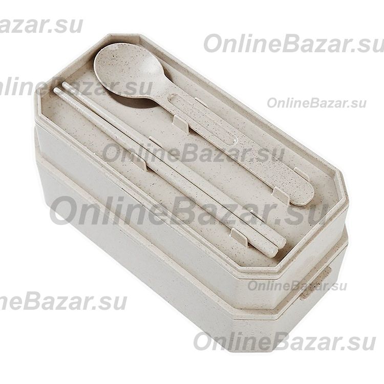 Ланч бокс LU-02 <бежевый> ― Spb.OnlineBazar.su