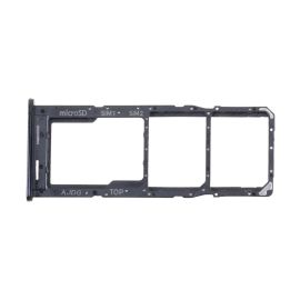 Лоток Sim-карты для Samsung SM-A047F (Galaxy A04s) <черный>
