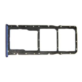 Лоток sim-карты для Honor 7C (AUM-L41) и карты памяти <синий>