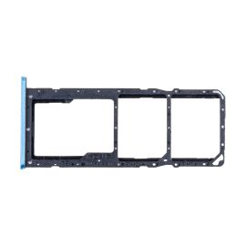 Лоток sim-карты для Realme RMX2185 и карты памяти <синий>