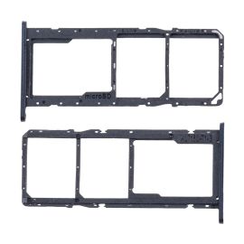Лоток sim-карты для Samsung SM-A065F (Galaxy A06) и карты памяти <черный>