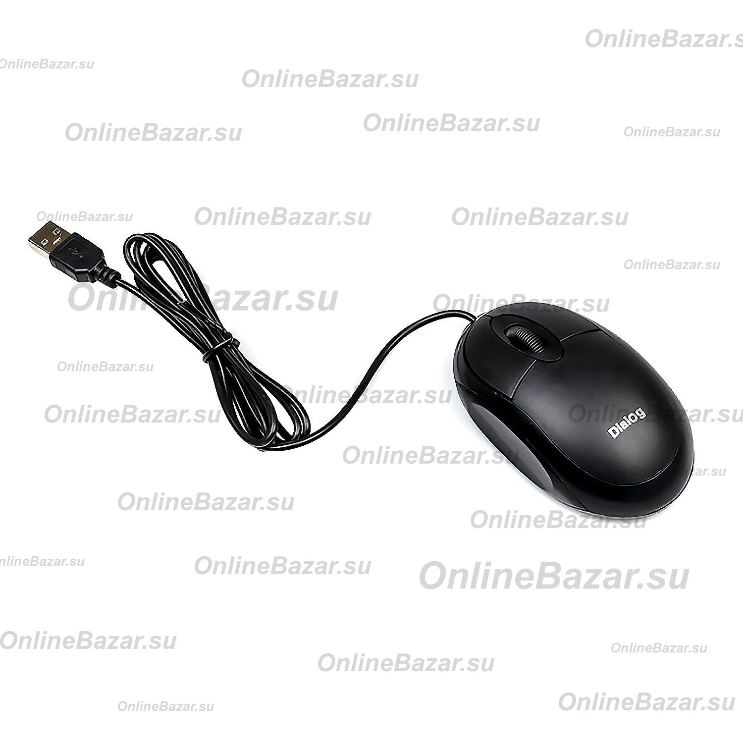 Мышь оптическая Dialog Comfort MOC-10U <черный> ― Spb.OnlineBazar.su