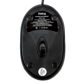 Мышь оптическая Dialog Comfort MOC-10U <черный>