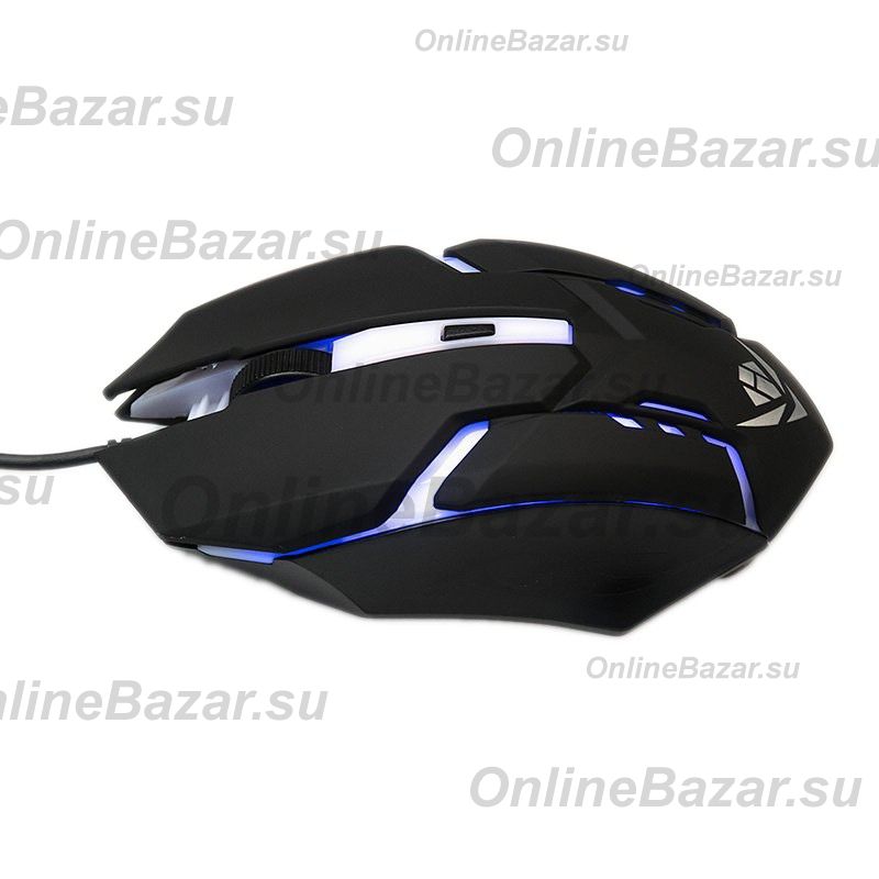 Мышь оптическая Nakatomi Gaming mouse MOG-03U (игровая) <черный> ― Spb.OnlineBazar.su