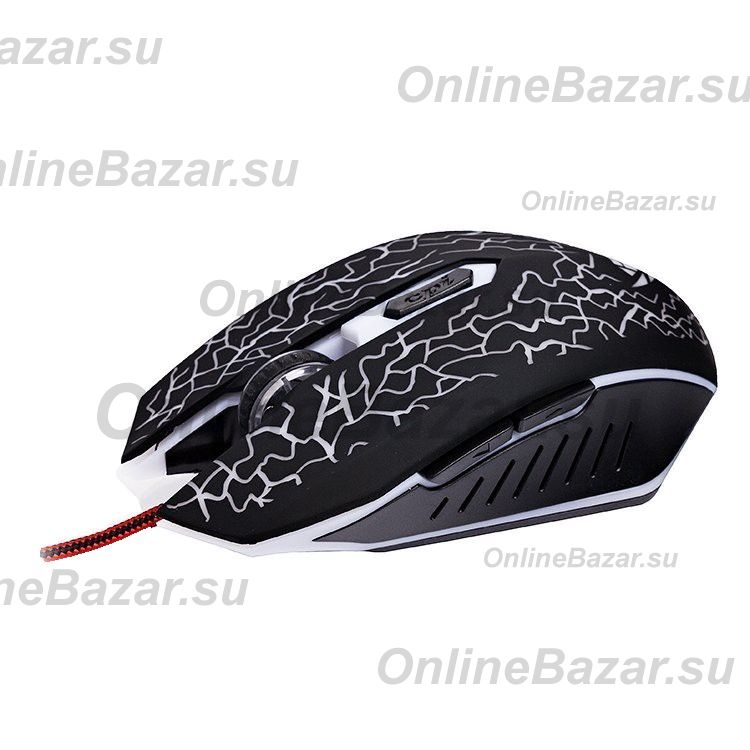 Мышь оптическая Nakatomi Gaming mouse MOG-15U (игровая) <черный>  ― Spb.OnlineBazar.su